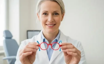 Очки для зрения: правила подбора и ношения фото