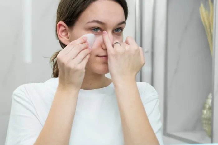 Правила безопасного промывания глаз фото