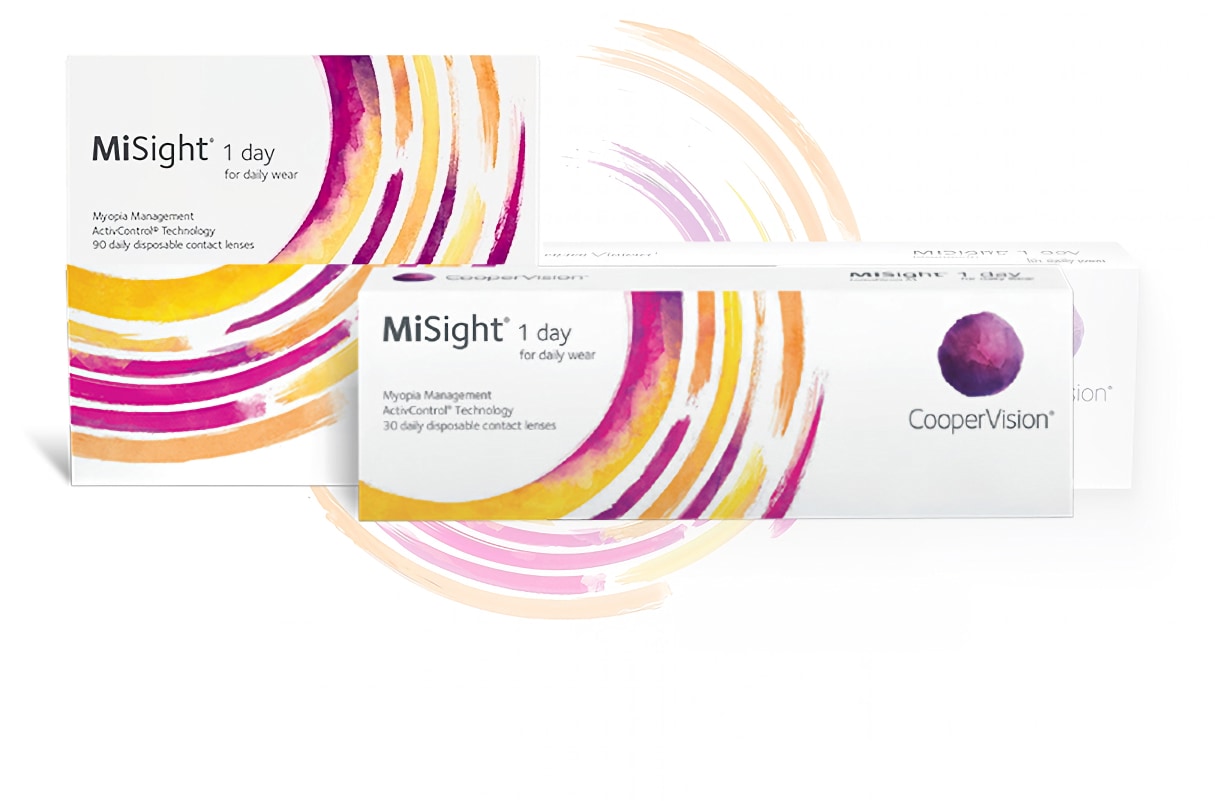 Контактные линзы MiSight  (мягкие линзы с контролем миопии)